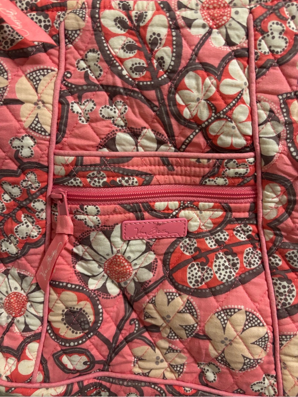 Vera Bradley “Blush Pink” Cross Body Bag Retired Style and Pattern